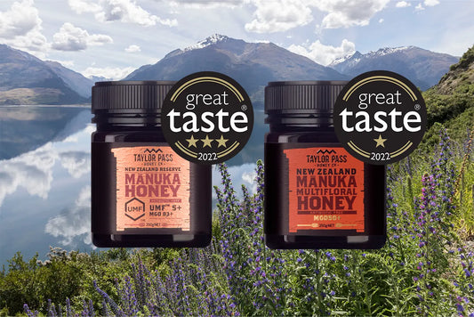 Taylor Pass Mānuka Honey Wins Great Taste Awards