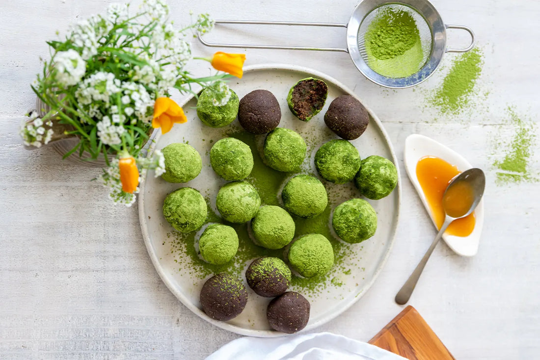 Plate of Bliss balls