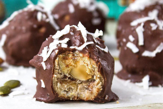 Trail Mix Protein Truffles